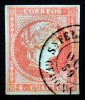 1855 (C) ED#48 - 4 cu. rojo Fechador SAN FELIU Gerona 