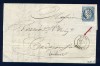 France - Great 1875 ALGER Cover - GC 5005 !!! 