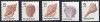 [E10267] USA YV 1741/1745 Stamps Very fine MNH 