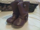 purple boots size 5 