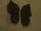 BABY GIRL BROWN SUEDE BOOTS SIZE 6 