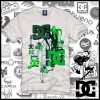 DC SHOES SKATEBOARD VIP GRAPHIC GREEN SHOE T-SHIRT M 