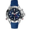 NAUTICA BLUE RUBBER CHRONOGRAPH YACHTING WATCH A31504G 