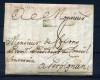 LETTRE DE BARCELONE POUR PERPIGNAN  ANNEE  1772 