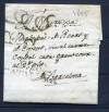 LETTRE DE FIGUERAS POUR BARCELONE  ANNEE  1805 