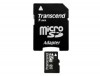 NEW GENUINE Transcend Micro SD card 2GB with Adapter 