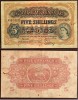 #  EAST AFRICAN CURRENCY BOARD 5 Shilling Banknote  # 