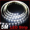 5M 300 LED SMD BAND Leiste Strip STREIF Weiß 12V R3 