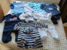 8 x BN Boys Sleepsuits Next Vertbaudet Ladybird 0-3 m 