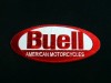 RED BUELL MOTORCYCLE SPORT BIKER MOTOR IRON ON PATCH 