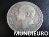 $MUNDIEURO$ ALFONSO XII 5 PTAS PLATA 1885*18*87 OCASIÓN