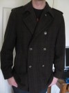 bnwot PETER WERTH tweed Melton jacket coat rrp£145 M  