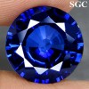 7.51 ct Flawless Round Facet Kashmire Blue Sapphire NR! 