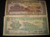 1959 Guatemala 2 notes F/VF 