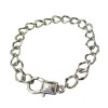 4 Rectangle Clasp Charm Bracelets Fits Sabo M18951 