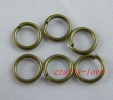 Free Ship 700pcs Bronze Plated Jump Rings 0.7x6mm 