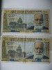 2x5 Banque de France:Billet de 10 NF1964und1962Weltweit 