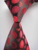 100% NEW Silk Checked JACQUARD WOVEN Mens Tie Necktie 