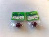 2x Tobee Craft Tamiya TA03 15T Red Pulleys Poleas rojas