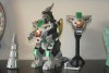 VINTAGE POWER RANGERS DELUXE GREEN DRAGONZORD MEGAZORD  