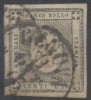 ITALIAN STATES - SARDINIA 1861 Newspaper 1c - Used 