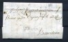 LETTRE DE   JULIOT   POUR BARCELONE ANNEE 1799 