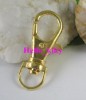 20 pcs Gold plated lobster swivel clasp for key rings 