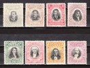 ECUADOR---1899---COMPLETE SET OF 8 