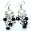 C2252 Tibetan style hand-made vintage earrings  