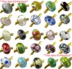 25 Mixed colours glass beads fit charm bracelet W19202 