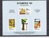 NEW ZEALAND,1983 STAMPEX AUCKLAND S/S IMPERFORATED MNH 