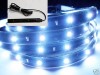 White LED 90cm Waterproof strip Office Ribbon Flexible 