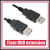 NEW USB 2.0 A MALE TO A FEMALE EXTENSION CABLE Copper 