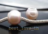 100pcs Pearl Beads Fit EUROPEAN Bracelet Silver Core 