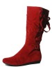 Reneeze JENIFFER-4 Mid-Calf Women Boots Red SZ 7.5 