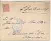 Spain 1897 Congress Free mail cover to Mallorca 