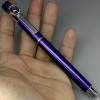 SUPERB 6RAYS STAR SAPPHIRE 925 SILVER CLIP FOUNTAIN PEN 