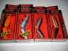 Lot(4)Rapala Fishing Lures Jointed J-7 NIB #12 