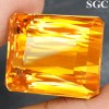 39.05 ct Best Emerald Golden Yellow Natural Citrine NR! 