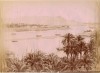 ALBUMEN PHOTO - PANORAMA ASSOUAN EGYPT 1892 BY ZANGAKI  