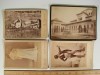 4 Antique Spain 19th Century Cabinet Photo Cards  * 