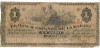 CUBA Banco Español Havana 1 PESO 1879 good 