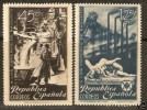 1938 HOMENAJE OBREROS DE SAGUNTO EDIFIL 773/4**