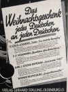 German Reich Christmas leaflet 