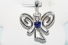 .50CT BLUE SAPPHIRE ANGEL PENDANT BEAUTIFUL!   