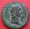 DOMITIAN  SESTERTIUS RARE 