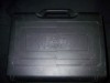 Black Games Workshop Figure Carry Case 2 Sided Fold Out 