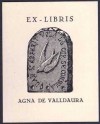 BOOKPLATE - EX LIBRIS DE ALEXANDRE DE RIQUER EN 1910 