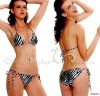 Sexy Zebra Halter Bikini & Bottom  swimwear AP126 ZB 