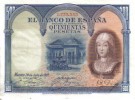 500 PESETAS DE ISABEL LA CATOLICA   COJONUDO    MBC 